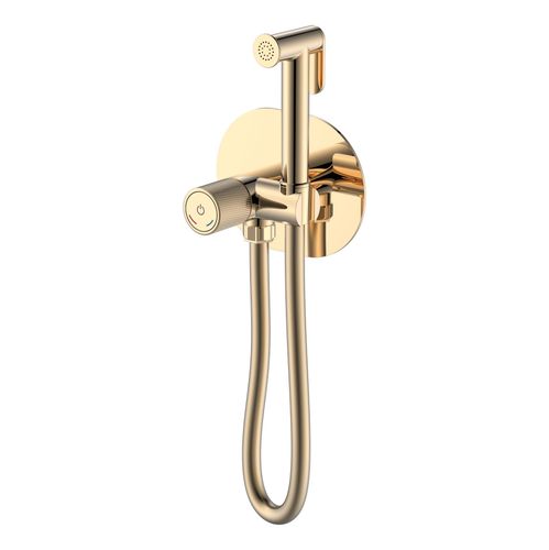 Встраиваемый гигиенический душ BOHEME TECH 157-G Gold