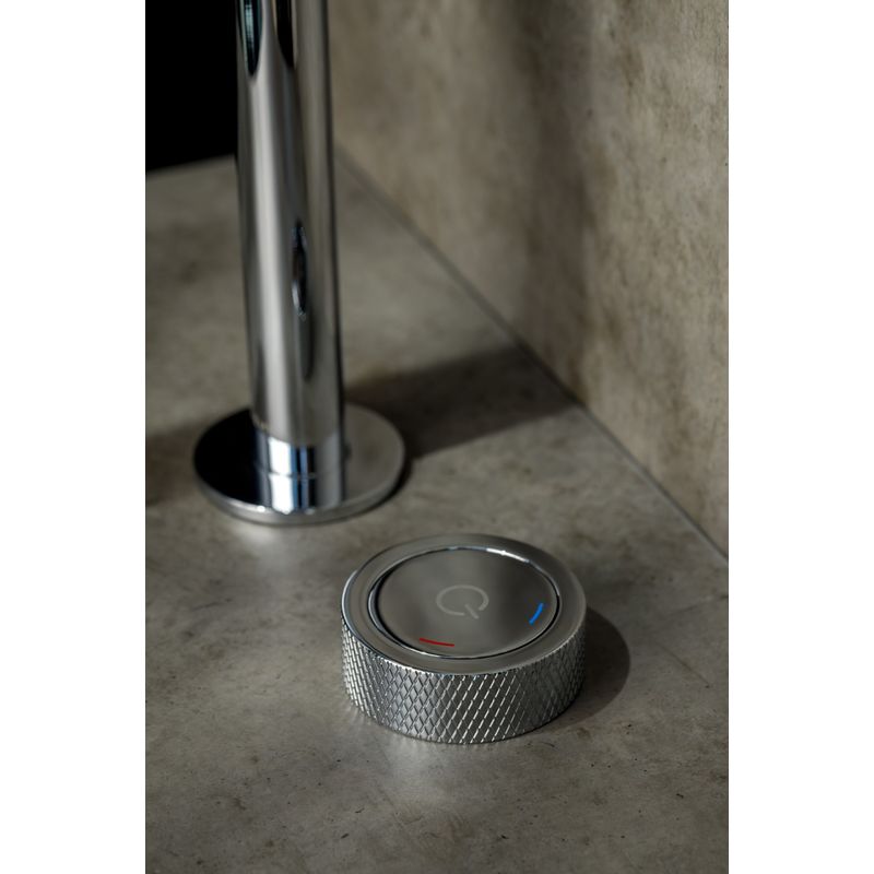 Смеситель для раковины BOHEME TECH 158-CR автоматический на 2 отв. хром