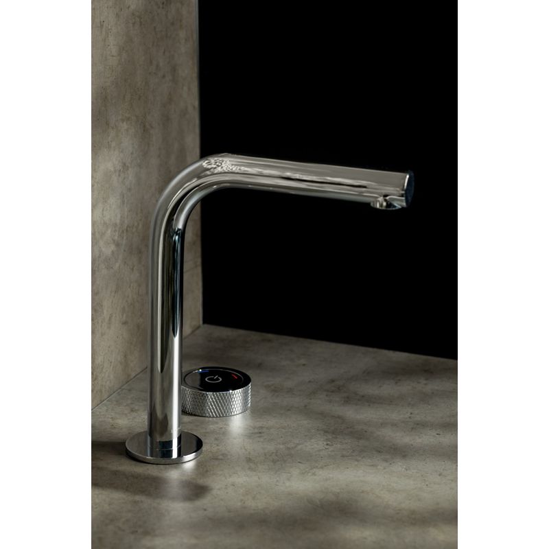 Смеситель для раковины BOHEME TECH 158-CR автоматический на 2 отв. хром