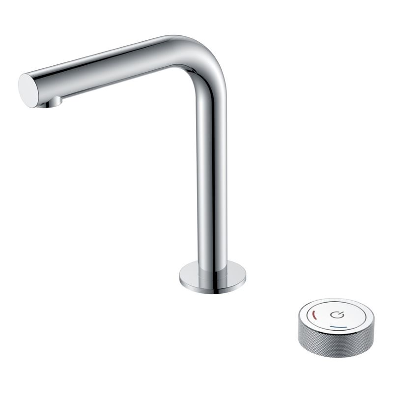 Смеситель для раковины BOHEME TECH 158-CR автоматический на 2 отв. хром