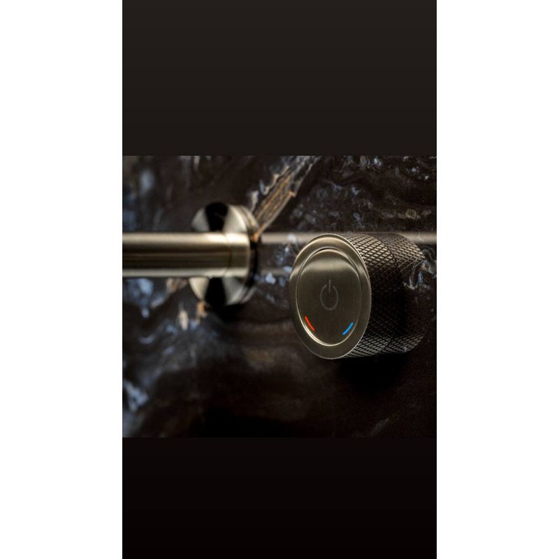 Смеситель скрытого монтажа для раковины BOHEME TECH 158/2-MG автоматический из стены Matt Gold