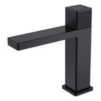 Смеситель для раковины BOHEME Uno 159-B автоматический Black — 1
