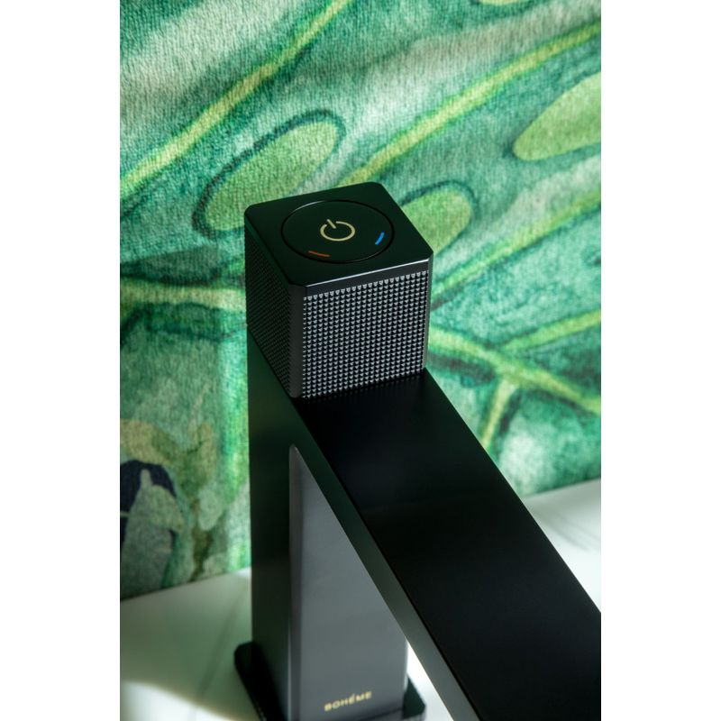 Смеситель для раковины BOHEME Uno 159-B автоматический Black