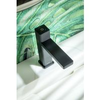 Смеситель для раковины BOHEME Uno 159-B автоматический Black — 2