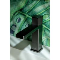 Смеситель для раковины BOHEME Uno 159-GM автоматический Gun Metall — 2