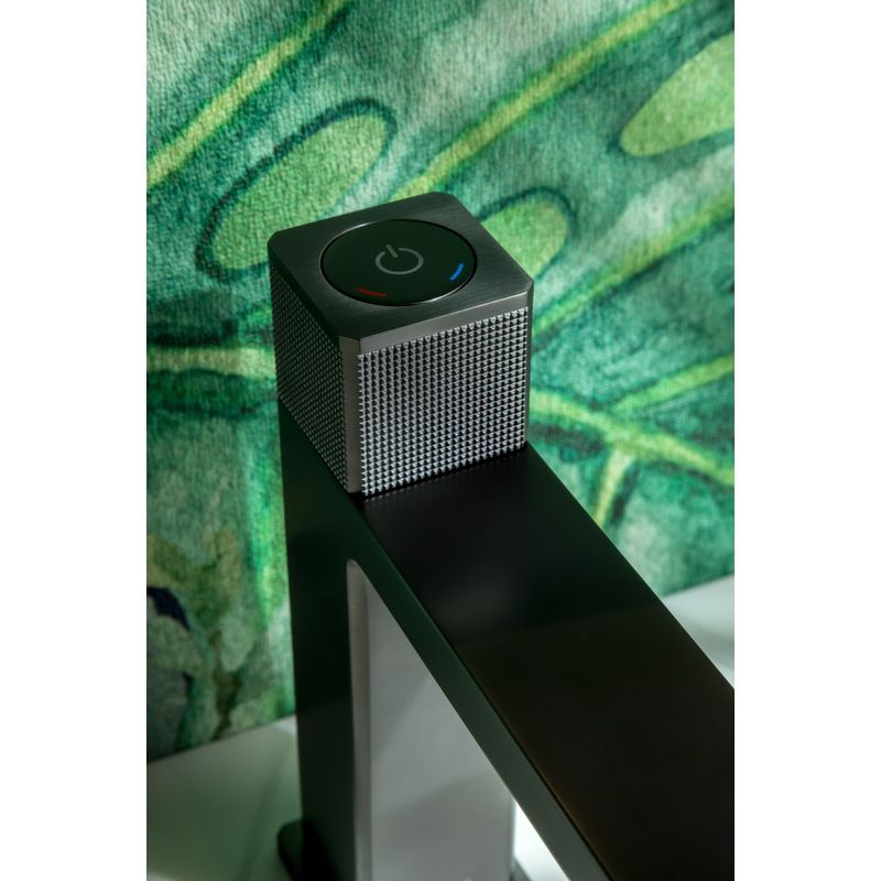 Смеситель для раковины BOHEME Uno 159-GM автоматический Gun Metall