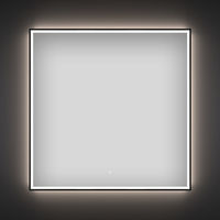 Зеркало Wellsee 7 Rays' Spectrum 172200450 с фронтальной LED-подсветкой (80×80 см) — 1