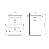 Раковина Santek Тигода 60 см / 1.WH30.2.082 — 4