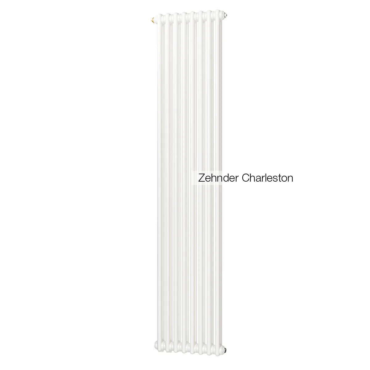 Радиатор труб. Zehnder Charleston 2180, 04 сек.1/2 ниж.подк. RAL9016 (кроншт.в компл)