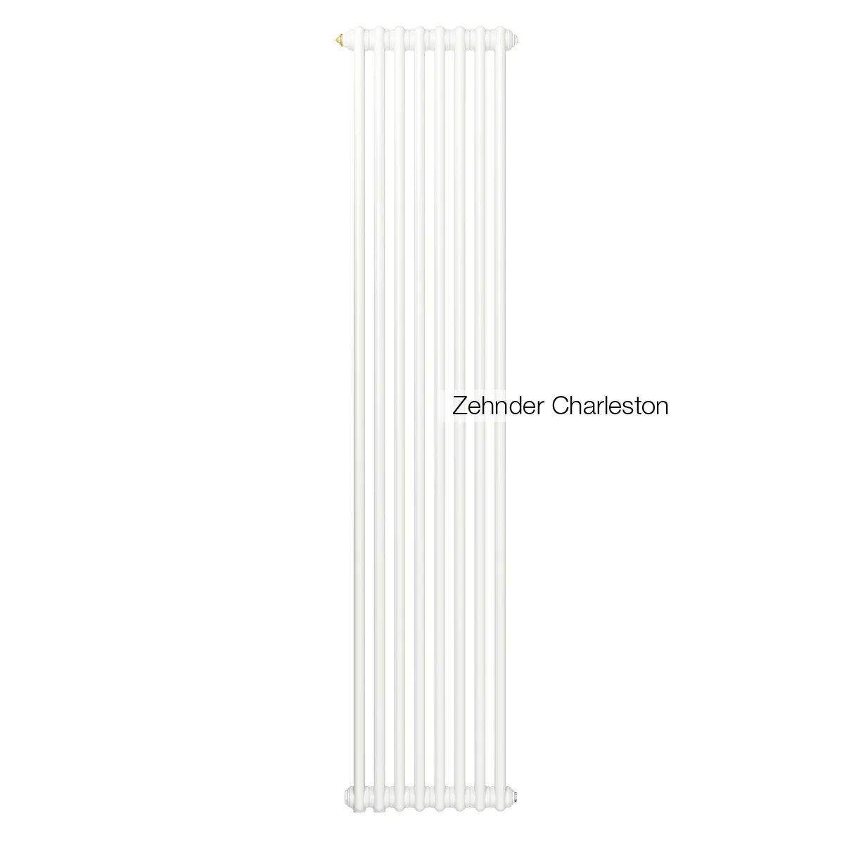 Радиатор труб. Zehnder Charleston 2180, 06 сек.1/2 ниж.подк. RAL9016 (кроншт.в компл)