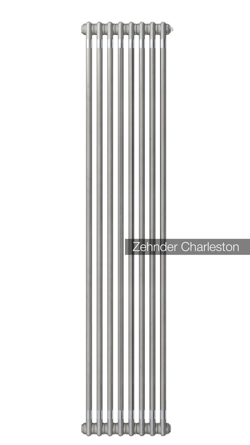 Радиатор труб. Zehnder Charleston 2180, 08 сек.1/2 бок.подк. 0325 TL (кроншт.в компл)