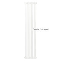 Радиатор стальной Zehnder Charleston 2180 - 10 секц. 1/2 бок.подк. RAL9016 (кроншт.в компл) — 2