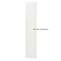 Радиатор стальной Zehnder Charleston 2180 - 10 секц. 1/2 бок.подк. RAL9016 (кроншт.в компл) — 1