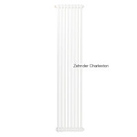 Радиатор стальной Zehnder Charleston 2180 - 10 секц. 1/2 ниж.подк. RAL9016 (кроншт.в компл) — 2