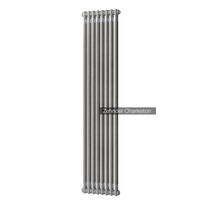Радиатор стальной Zehnder Charleston 2180 - 12 секц. 1/2 бок.подк. 0325 TL (кроншт.в компл) — 1