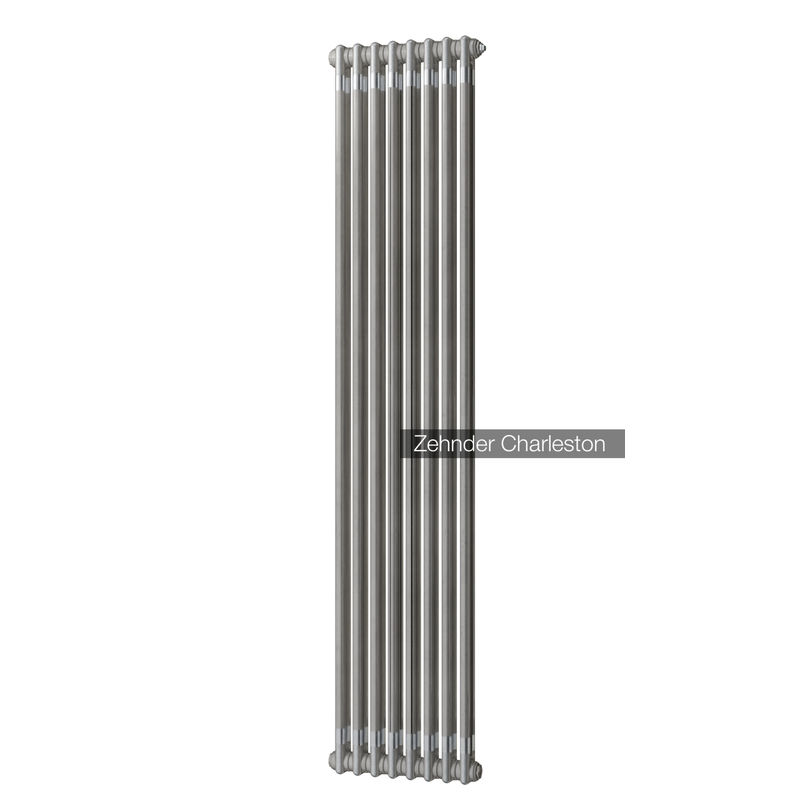 Радиатор стальной Zehnder Charleston 2180 - 12 секц. 1/2 бок.подк. 0325 TL (кроншт.в компл)