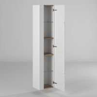 Шкаф-пенал для ванной BRIZ Эстель 35 универсальный / 221 04-06035-00 00 БЕЛ — 2