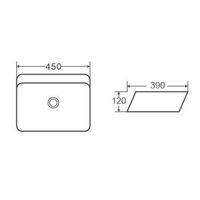 Раковина CeramaLux 2242 — 2