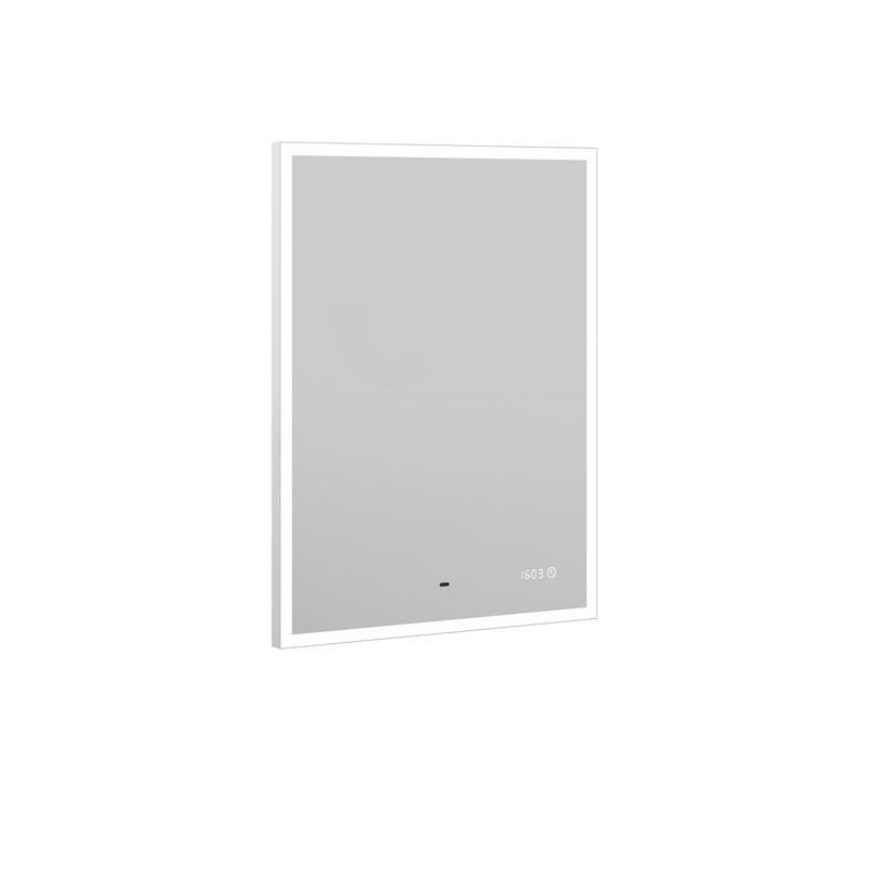 Зеркало BRIZ Элен классик 50×80 с подсветкой, подогревом, часами / 227 01-42050-00 00