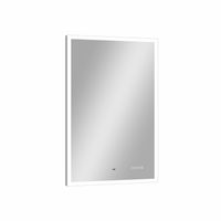 Зеркало BRIZ Элен классик 50×80 с подсветкой, подогревом, часами / 227 01-42050-00 00 — 1