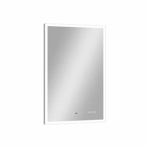 Зеркало BRIZ Элен классик 50×80 с подсветкой, подогревом, часами / 227 01-42050-00 00