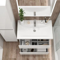 Тумба с раковиной BRIZ Элен классик 80 + Фостер / 227 03-08080-06 00 БЕЛ — 3