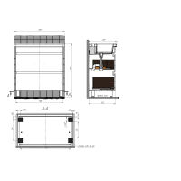 Тумба с раковиной BRIZ Элен классик 80 + Фостер / 227 03-08080-06 00 БЕЛ — 9