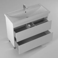 Тумба с раковиной BRIZ Элен классик 100 + Фостер / 227 03-08100-06 00 БЕЛ — 2