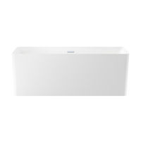 Акриловая ванна Wellsee Pure BY Wellsee 230701001 166×77 см цвет белый глянец отдельностоящая — 2