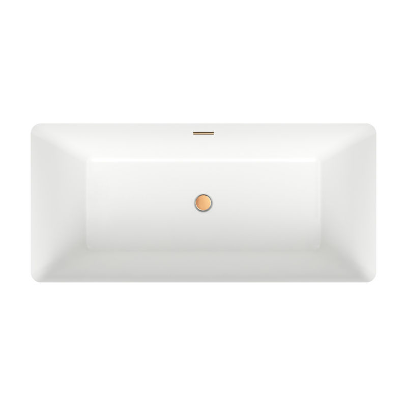 Акриловая ванна Wellsee Pure BY Wellsee 230701004 166×77 см цвет белый глянец отдельностоящая