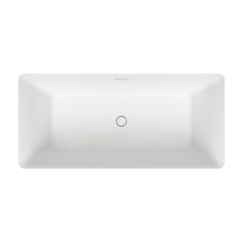 Акриловая ванна Wellsee Pure BY Wellsee 230702002 166×77 см цвет матовый белый отдельностоящая