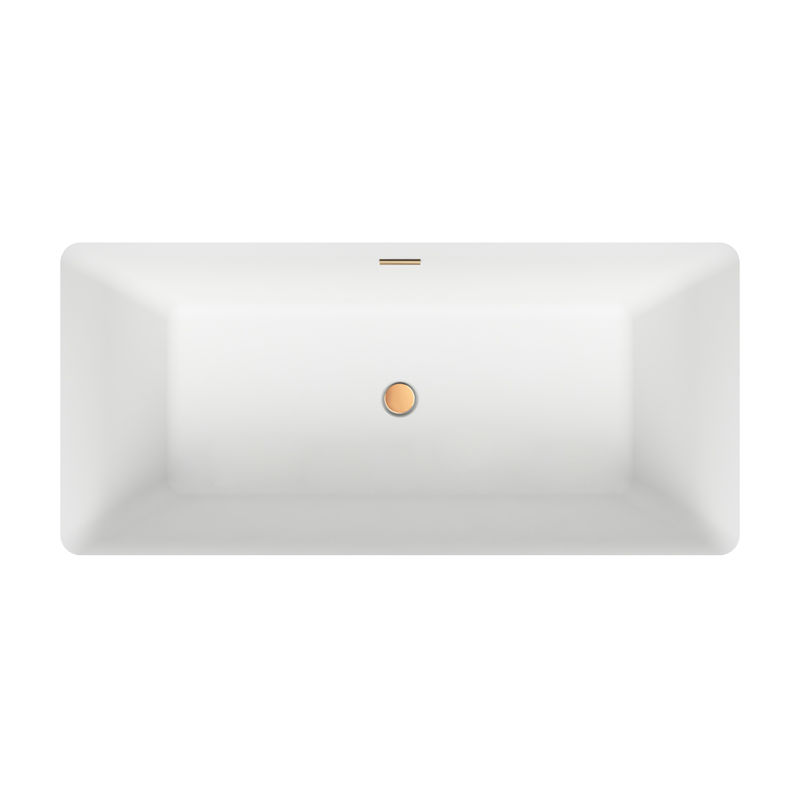 Акриловая ванна Wellsee Pure BY Wellsee 230702004 166×77 см цвет матовый белый отдельностоящая
