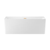 Акриловая ванна Wellsee Pure BY Wellsee 230702004 166×77 см цвет матовый белый отдельностоящая — 2
