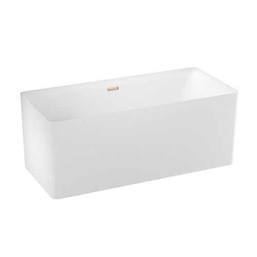 Акриловая ванна Wellsee Pure BY Wellsee 230702004 166×77 см цвет матовый белый отдельностоящая