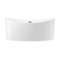 Акриловая ванна Wellsee Cerulean 231001003 174×80 см цвет белый глянец отдельностоящая — 1