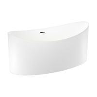 Акриловая ванна Wellsee Cerulean 231001003 174×80 см цвет белый глянец отдельностоящая — 2