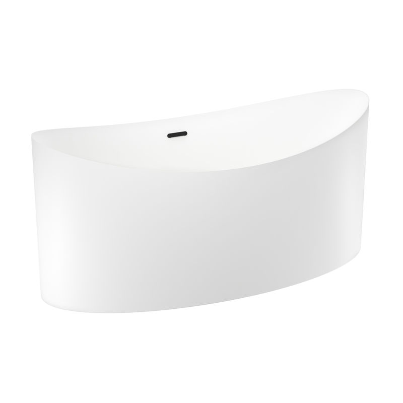 Акриловая ванна Wellsee Cerulean 231001003 174×80 см цвет белый глянец отдельностоящая