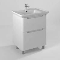 Тумба с раковиной BRIZ Альби 75 + Дуглас / 235 03-08075-14 00 БЕЛ — 1