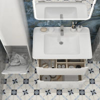 Тумба с раковиной BRIZ Альби 85 + Дуглас / 235 03-08085-14 00 БЕЛ — 3