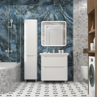 Тумба с раковиной BRIZ Альби 105 + Дуглас / 235 03-08105-14 00 БЕЛ — 5