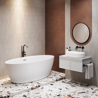 Акриловая ванна Wellsee Grand Pri× 235601003 186×88,5 см цвет белый глянец отдельностоящая — 6