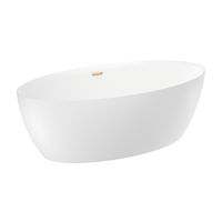 Акриловая ванна Wellsee Grand Pri× 235601004 186×88,5 см цвет белый глянец отдельностоящая — 2