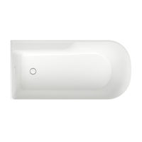 Акриловая ванна Wellsee Camellia 20 236201002 167×82 см (левая) цвет белый глянец отдельностоящая — 4