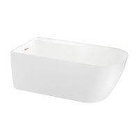 Акриловая ванна Wellsee Camellia 20 236201004 167×82 см (левая) цвет белый глянец отдельностоящая — 1