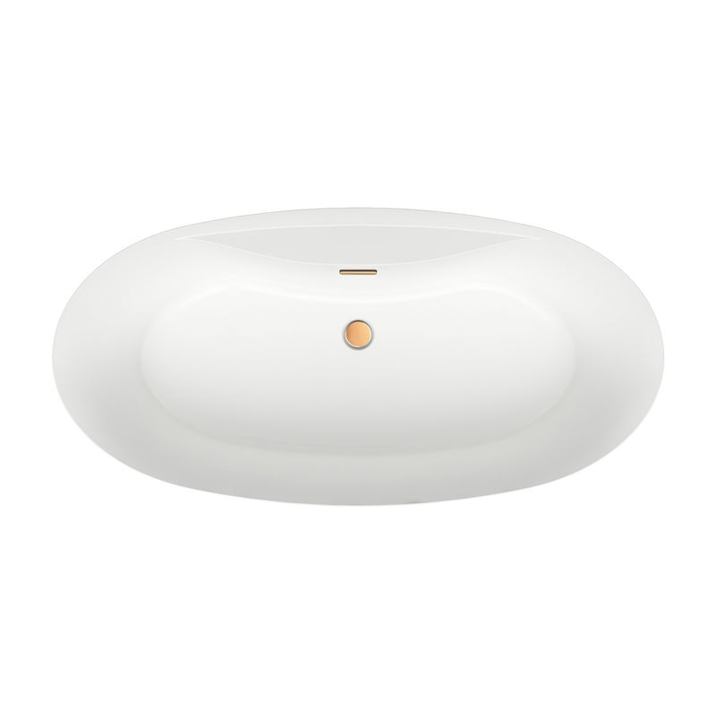 Акриловая ванна Wellsee L’aster 236301004 175×85 см цвет белый глянец отдельностоящая