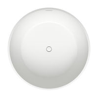 Акриловая ванна Wellsee Crêpe de France 236701002 130×130 см цвет белый глянец отдельностоящая — 3