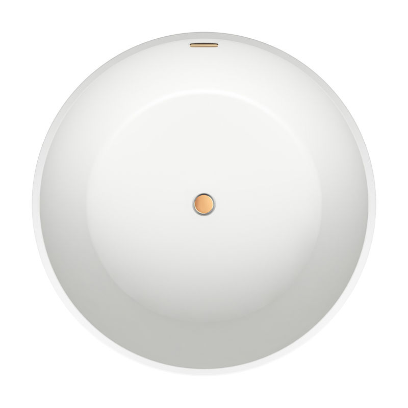 Акриловая ванна Wellsee Crêpe de France 236701004 130×130 см цвет белый глянец отдельностоящая