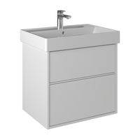 Тумба с раковиной BRIZ Монца 65 + Вилис / 237 03-18060-17 00 БЕЛ — 1