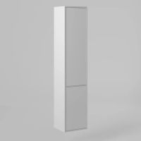 Шкаф-пенал для ванной BRIZ Монца 35 с б/к правый / 237 04-06к35-00 02 БЕЛ — 1