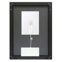 Зеркало BRIZ Берн 70×80 с подсветкой, подогревом и часами / 238 01-47070-00 00 — 3